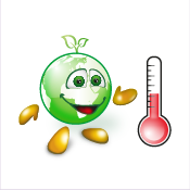 rhea temperature awareness mascot